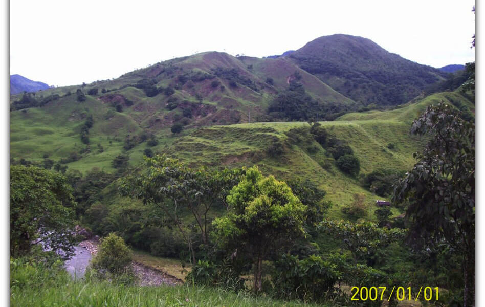Zona rural de Pajarito Boyaca, donde las Farc y el Eln han cometido muchos actos terroristas