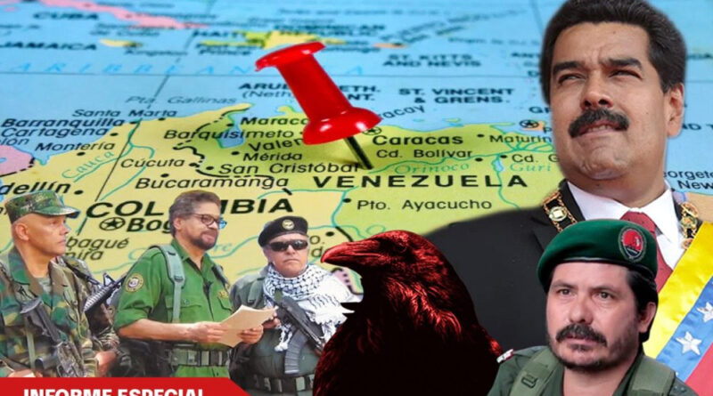 Connivencia de terroristas colombianos con comunistas venezolanos